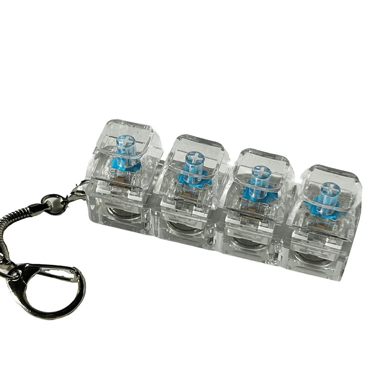 MiniClick Mechanical Fidget Keychain
