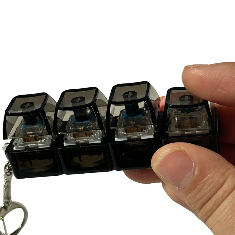MiniClick Mechanical Fidget Keychain